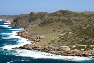 Fototapeta na wymiar La costa della Nurra da Punta Furana