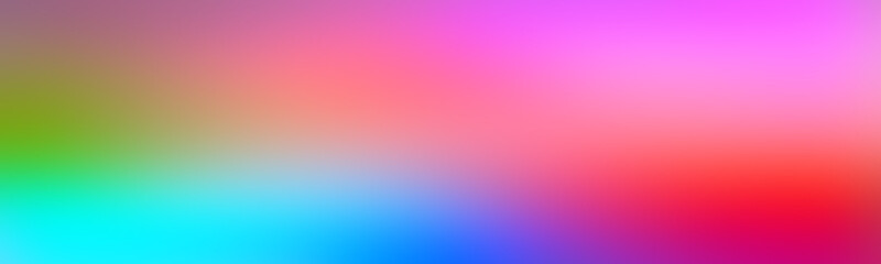Wide concept graphic design, banner or poster pink flamingo purple. Multicolor blur abstraction pale light pink. Background for web designer.