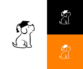 Unique Dog Education logo design
