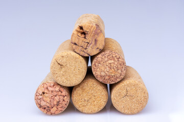 cork isolated on white