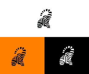 Fototapeta na wymiar Unique Elephant logo design