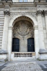 The beautiful and old architecture in Paris, France