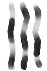 Line ink layers design abstract art graphic brush on canvas gray color 