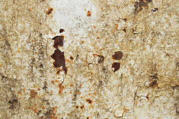 Texture of old dirty rusty metal surface.