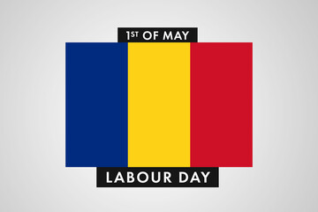 Romania Labor Day. International World Workers Day of Romania background, banner or poster