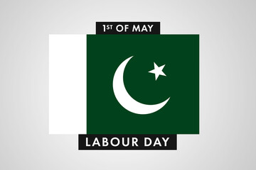 Pakistan Labor Day. International World Workers Day of Pakistan background, banner or poster