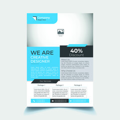 Corporate Business Flyer Design Template 