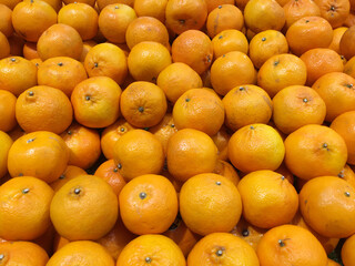 oranges in the market