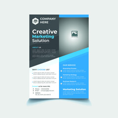 Corporate Business Flyer Design Template 