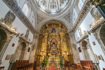 Fototapeta na wymiar Capilla del Santísimo (Catedral de Segovia, España)