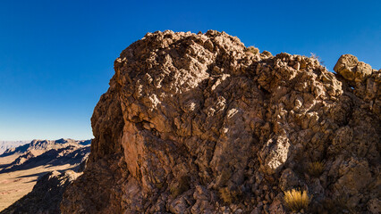 sunset in the mountains