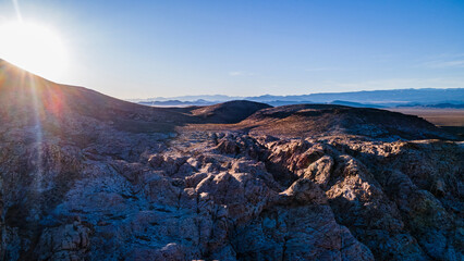 landscape with clouds
