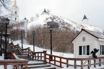 house in the mountains