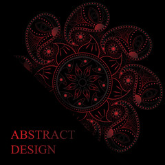 Luxury ornament template mandala. Great for invitation, flyer, menu, brochure, postcard, background, wallpaper, decoration, or any desired idea