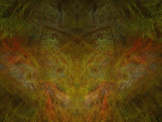 Imaginatory fractal abstract background Image