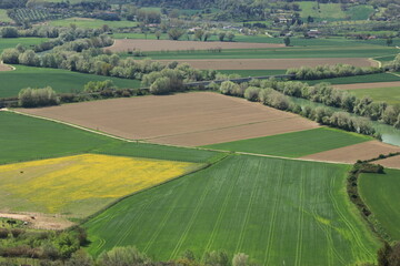 Campagna della Sabina in centro Italia
