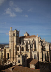 Fototapeta na wymiar Catedral de Narbona