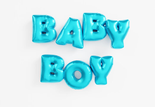 IT'S A BOY inflatable helium balloons  Baby arrival announcement, gender reveal