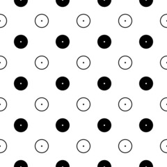 Circles pattern. Circular figures seamless ornament. Rings backdrop. Circle shapes background. Ring forms motif. Geometric wallpaper. Digital paper, textile print, web design, abstract image