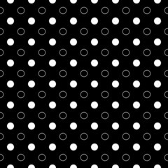 Circles pattern. Circular figures seamless ornament. Rings backdrop. Circle shapes background. Ring forms motif. Geometric wallpaper. Digital paper, textile print, web design, abstract image