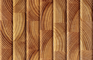 Closeup glued ash boards.