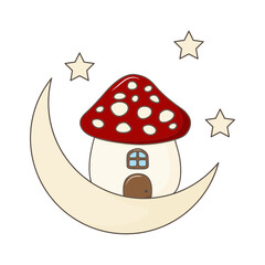 mushroom house