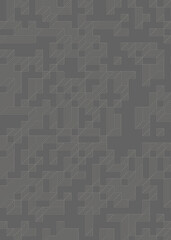 Implementation of Edward Zajec’s “Il Cubo” from 1971. Essentially a Truchet tile set of 8 tiles and rules for placement art illustration