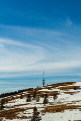 Obraz premium Entdeckungstour auf dem Feldberg im Schwarzwald - Baden-Württemberg - Deutschland