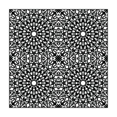 Mandala seamless pattern floral ornament.