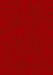 Implementation of Edward Zajec’s “Il Cubo” from 1971. Essentially a Truchet tile set of 8 tiles and rules for placement art illustration