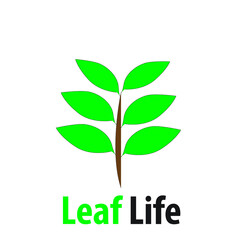 Logo leaf life