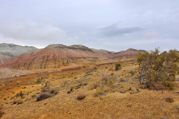 Kazakhstan.The Altyn Emel National Park, Aktau mountain.