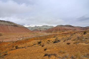 Kazakhstan.The Altyn Emel National Park, Aktau mountain.
