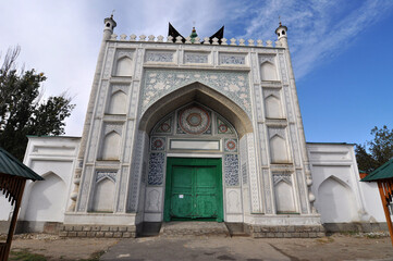 Fototapeta na wymiar Kazakhstan.The Zharkent Mosque.