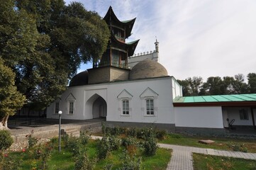 Kazakhstan.The Zharkent Mosque.