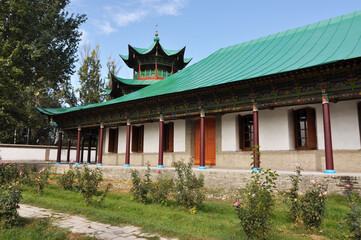 Kazakhstan.The Zharkent Mosque.