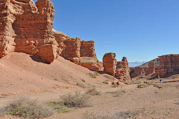 Kazakhstan. The Charyn Canyon.