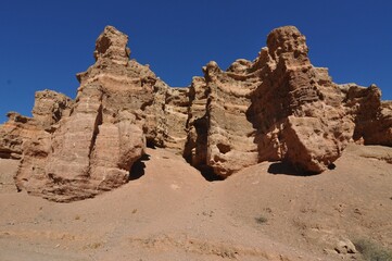 Kazakhstan. The Charyn Canyon.