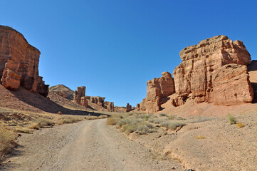 Kazakhstan. The Charyn Canyon.