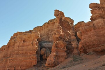 Kazakhstan. The Charyn Canyon.