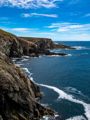 Fototapeta na wymiar Mizen Head - Irland Küste - Steilküste - Felsenküste