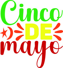 Cinco De Mayo SVG design cutting files