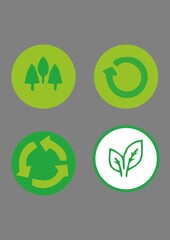 recycling symbols, environmental care, garbage recycling