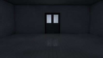 room with a window