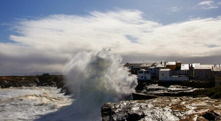 Oleaje en Rinlo, Ribadeo