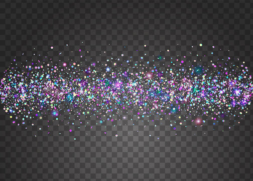 Kaleidoscope Texture. Hologram Background. Glitter Art. Blur Abstract Backdrop. Metal Flyer. Modern Foil. Pink Disco Confetti. Neon Sparkles. Purple Kaleidoscope Texture