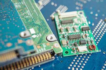 Repairing and upgrade circuit mainboard of notebook, electronic, computer hardware and technology...
