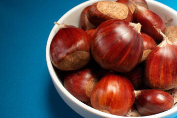 chestnuts in a bowl