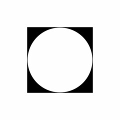 circle inscribed in a square