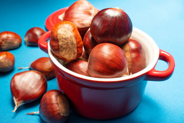 chestnuts in a bowl